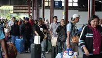 Puncak Arus Mudik, 56.718 Penumpang Kereta Turun di Daop 4 Semarang