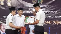Idulfitri 2026, 4 Narapidana Lapas Kediri Langsung Bebas
