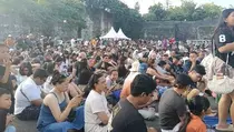 GWK Dipadati Ribuan Wisatawan, Parade Ogoh-ogoh Jadi Daya Tarik
