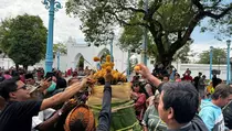 Keraton Solo Gelar Grebeg Syawal, 2 Gunungan Diperebutkan