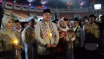 Festival Bedug di Pakansari Meriahkan Malam Takbiran, Warga Antusias