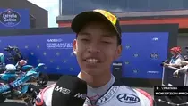Cetak Sejarah Naik Podium Moto3, Veda Ega: Ini Sungguh Luar Biasa,