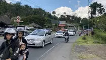H+2 Lebaran, Arus Balik Jalur Lingkar Gentong Mulai Padat Kendaraan