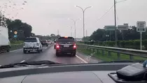 Tol Palikanci Km 203 Padat, Jalur One Way Justru Lengang