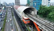Libur Lebaran 2026, Penumpang LRT Jabodebek di Area Wisata Meningkat