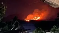 Bukit Sanjubi Parigi Moutong Terbakar, Api Belum Terkendali