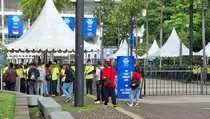 Jelang Indonesia vs Saint Kitts dan Nevis, Suporter Sudah Padati GBK