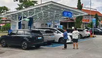 Rest Area KM 379A Batang-Semarang Jadi Magnet Pengguna Mobil Listrik
