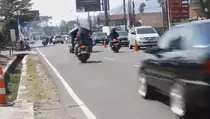 Arus Balik H+8, Jalur Nagreg Ramai Lancar