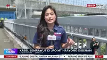 Kabel Semrawut di JPO MT Haryono Dikeluhkan, Apa Solusinya?