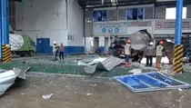 Truk Tangki Oksigen Cair Meledak, Bengkel di Balikpapan Porak-poranda
