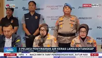 3 Pelaku Penyiraman Air Keras Lansia di Bekasi Ditangkap