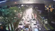 Depok Macet Parah akibat Hujan, Margonda hingga Sawangan Padat