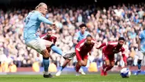 Babak I Man City vs Liverpool 2-0, Haaland Borong Gol