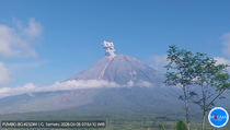 Gunung Semeru Erupsi Lagi, Warga Diminta Jaga Jarak