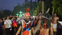 Berjalan Kaki, Ribuan Umat Kristiani Jepara Pawai Subuh Suci 3 Km