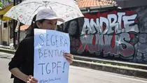 Aksi Solidaritas untuk Andrie Yunus