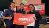 Angkat Isu Ekonomi Sirkular, BTV Juara Lomba Media Piala Presiden 2025