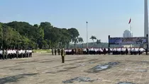 Kemenhan Lepas 2.000 Calon Komcad ASN Gelombang I