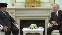 Bertemu Putin, Prabowo Ungkap Kemajuan Hubungan RI-Rusia
