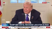 Donald Trump Isyaratkan Perundingan Lanjutan dengan Iran