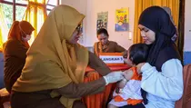 281.984 Anak di Aceh Tidak Pernah Diimunisasi dan Rentan Kena Campak