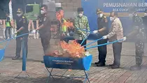 Bea Cukai Banten Musnahkan 26 Juta Rokok Ilegal Senilai Rp 34 M