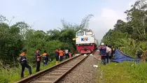 Jalur Longsor Cianjur Selesai Diperbaiki, KA Siliwangi Normal Lagi