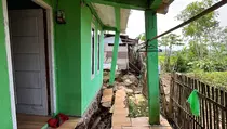 ‎Pergerakan Tanah Terjang Cibokor Cianjur, Puluhan Rumah Rusak