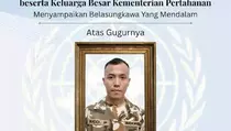 UNIFIL Gelar Upacara Kehormatan untuk Prajurit TNI Rico Pramudia