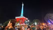 Tangis Nobar di Jepara, Penalti Gagal Hancurkan Harapan Persijap