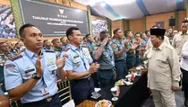 Presiden Prabowo Beri Taklimat ke 1.500 Komandan Satuan TNI di Universitas Pertahanan