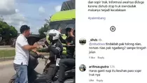 Kronologi Bentrok Sopir dengan Petugas Dishub hingga Kabur di Palembang