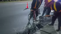 Viral Ban Pecah, Jasa Marga Perbaiki 8 Titik Jalan Tol Jagorawi