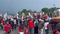 Aksi Buruh 1 Mei 2026 di DPR Berlangsung Kondusif