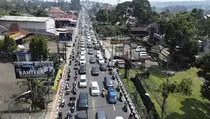 One Way Puncak-Jakarta Berlaku, Simpang Pasir Angin Macet