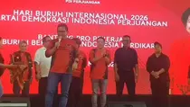 Peringati May Day, Hasto Ajak Buruh Bersatu Hadapi Tantangan Ekonomi