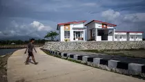 Progres Pembangunan Kampung Nelayan Merah Putih