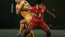 Masih Belum Ada Gol pada Laga Babak I Indonesia U-17 vs China