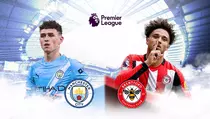 Susunan Pemain Man City vs Brentford: Rotasi Guardiola demi Asa Juara