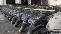 Bongkar Gudang Ilegal, Polisi Amankan 1.494 Sepeda Motor