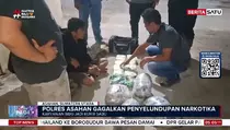 Polres Asahan Gagalkan Penyelundupan Narkotika