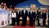 Ditemani Elon Musk, Trump Temui Presiden China Xi Jinping