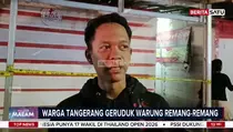 Ratusan Warga Segel Mandiri Warung Remang-Remang di Tangerang