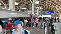 Libur Panjang Kenaikan Yesus Kristus, 33.602 Tiket Whoosh Terjual