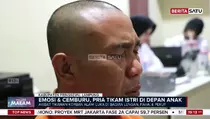 Cemburu Buta, Pria di Pringsewu Tikam Istri Depan Anak