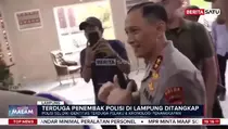 Satu dari Dua Terduga Penembak Polisi Diringkus
