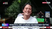 Basah-Basahan di Citumang, Ditutup Nikmatnya Nasi Liwet Khas Sunda