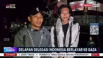 Delapan Delegasi Indonesia Berlayar ke Gaza