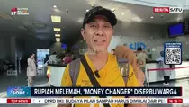 Rupiah Tembus Rp17.500 per Dolar AS, Warga Bondong-bondong Cari Untung di Money Changer